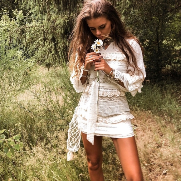 Spell Suki Mini Party Dress - Picture 3 of 15